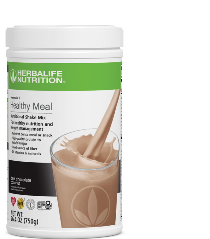 Formula 1 Healthy Meal Nutritional Shake Mix: Dark Chocolate Coconut 750 g