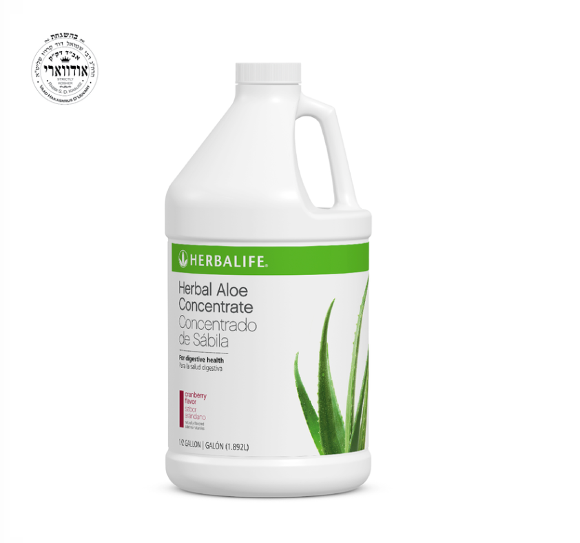 Herbal Aloe Concentrate: Cranberry 1/2 Gallon