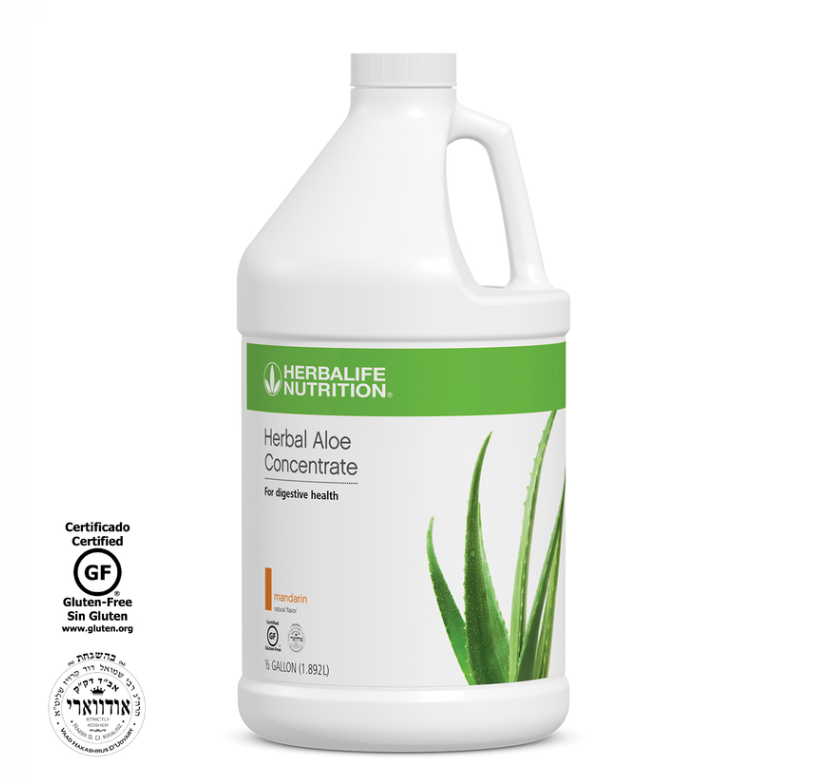 Herbal Aloe Concentrate: Mandarin Half Gallon