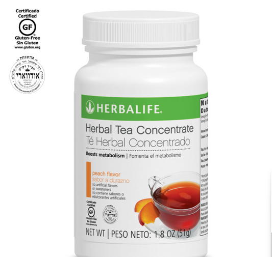 Herbalife Herbal Tea Concentrate: Peach 1.8 Oz.