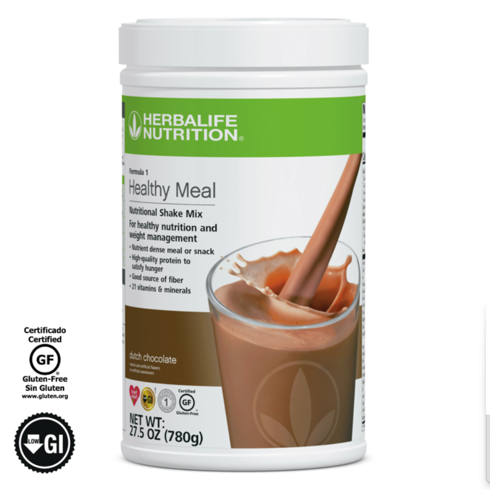 Formula 1 Healthy Meal Nutritional Shake Mix: Dutch Chocolate 780