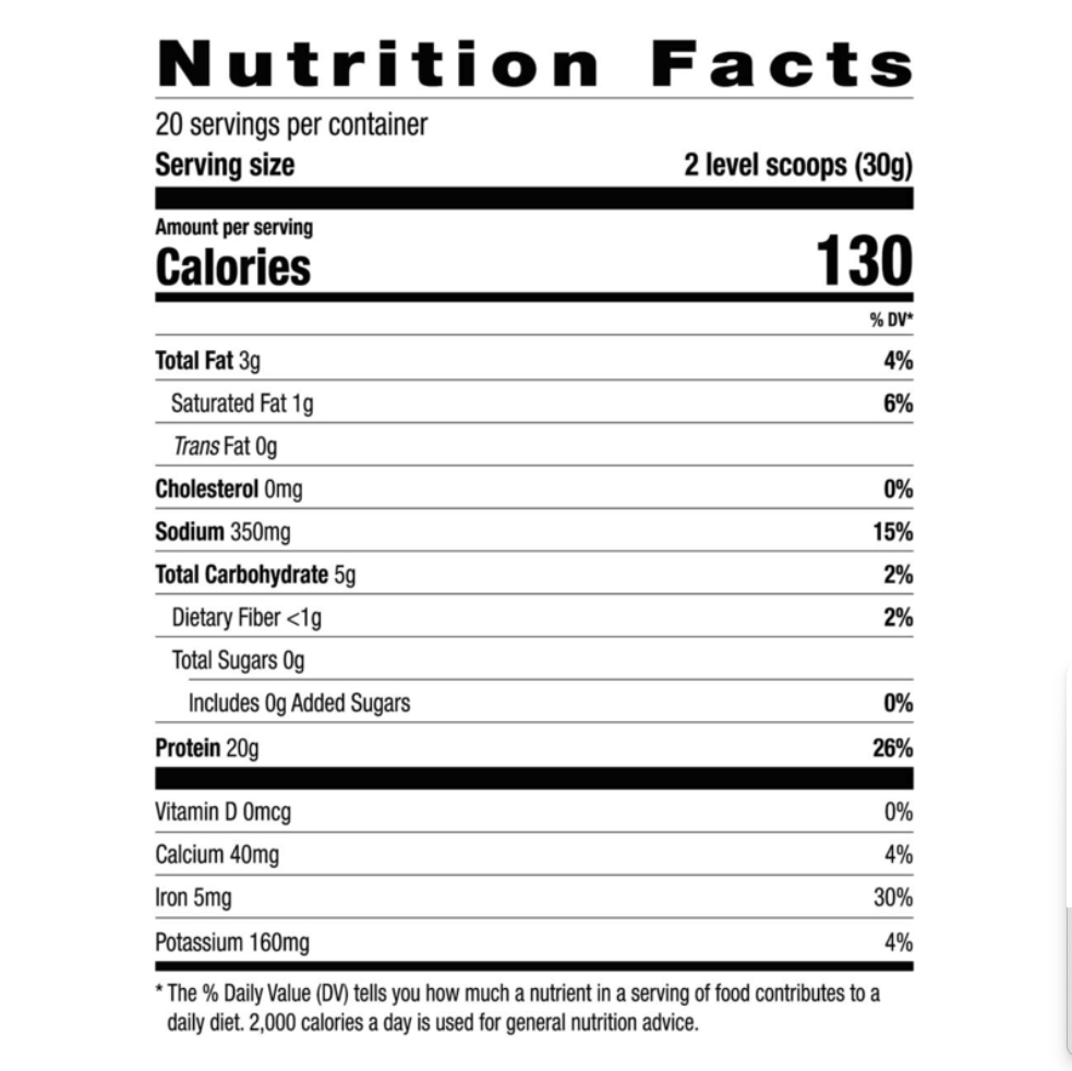 Herbalife V Plant-Based Protein Shake – Classic, 20 Servings (Non-California States)