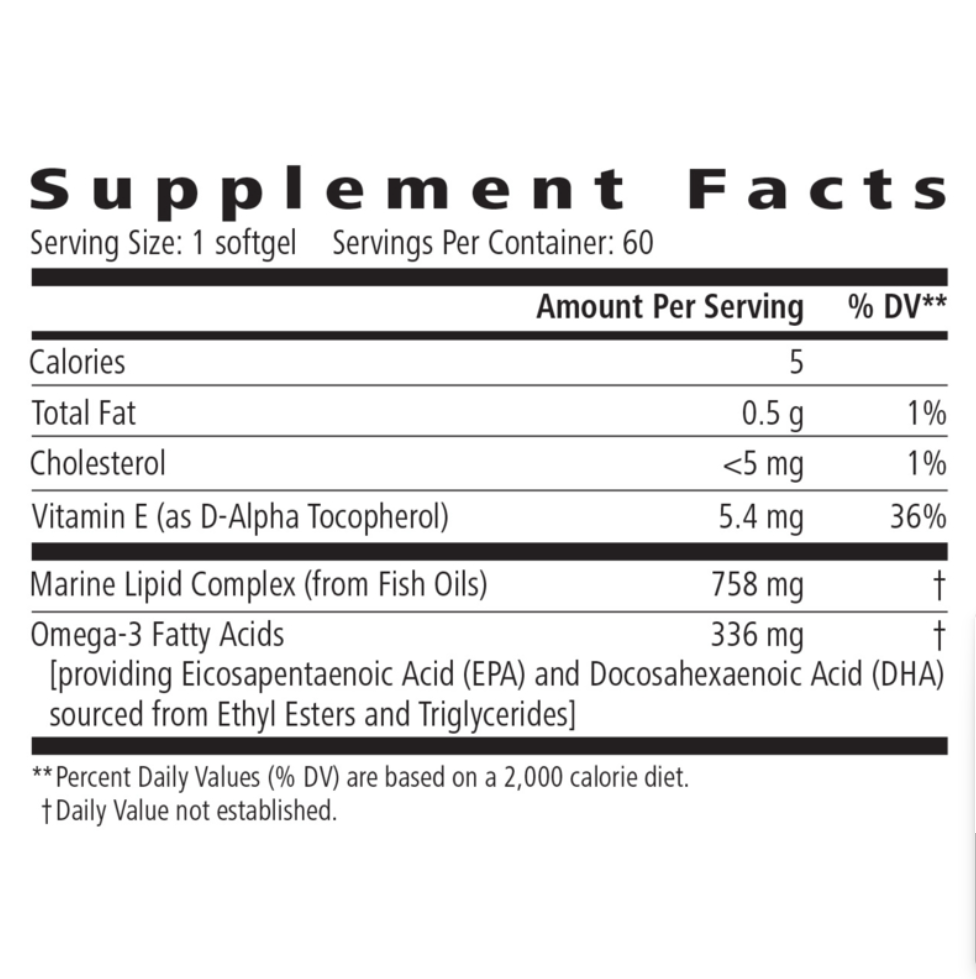 Herbalifeline® – Omega-3 EPA & DHA Softgels for Heart, Brain & Vision Support (60 Softgels)