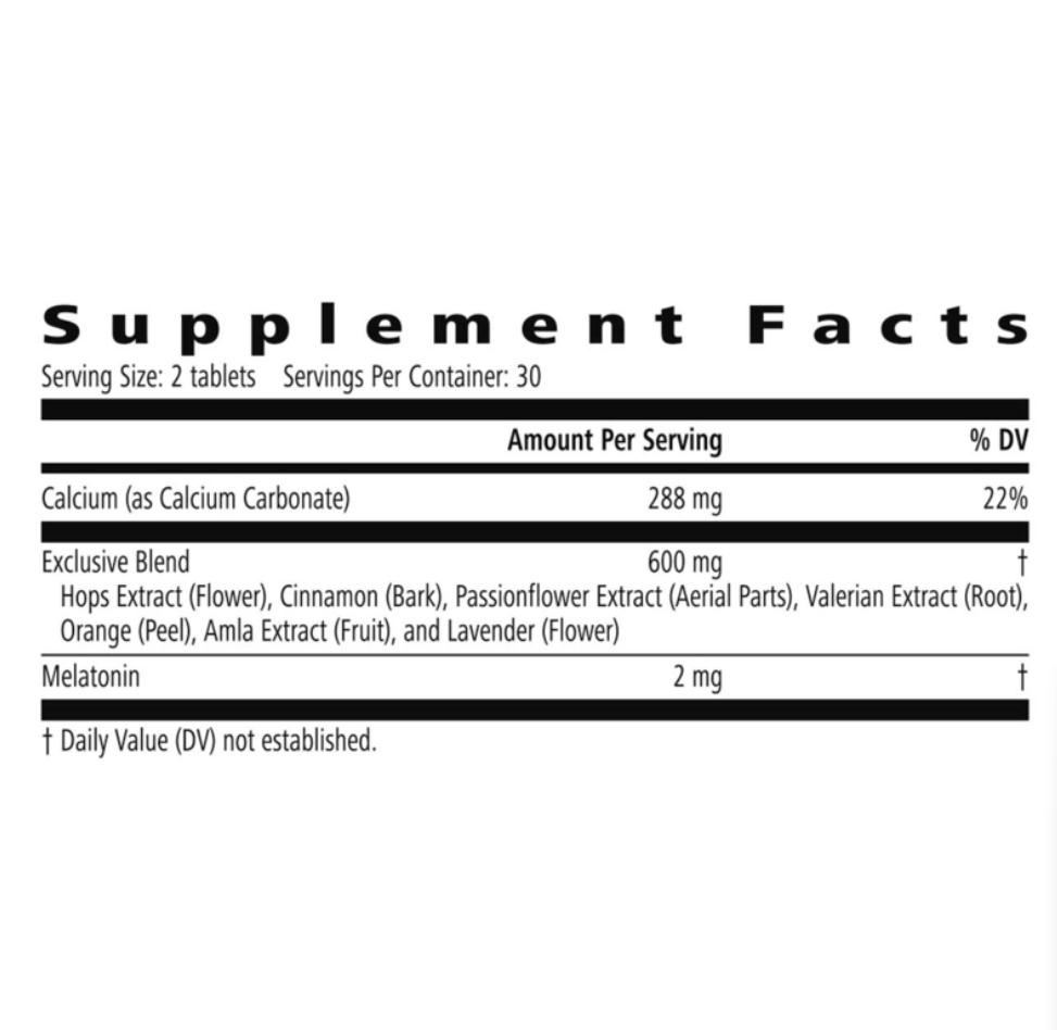 Sleep Now – Melatonin & Calming Herbal Blend for Restful Sleep