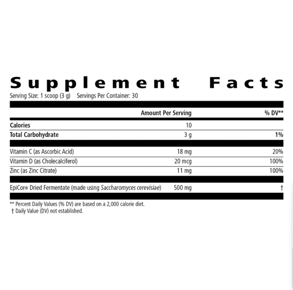 Immunity Essentials – EpiCor® Fermentate + Vitamin D, C & Zinc
