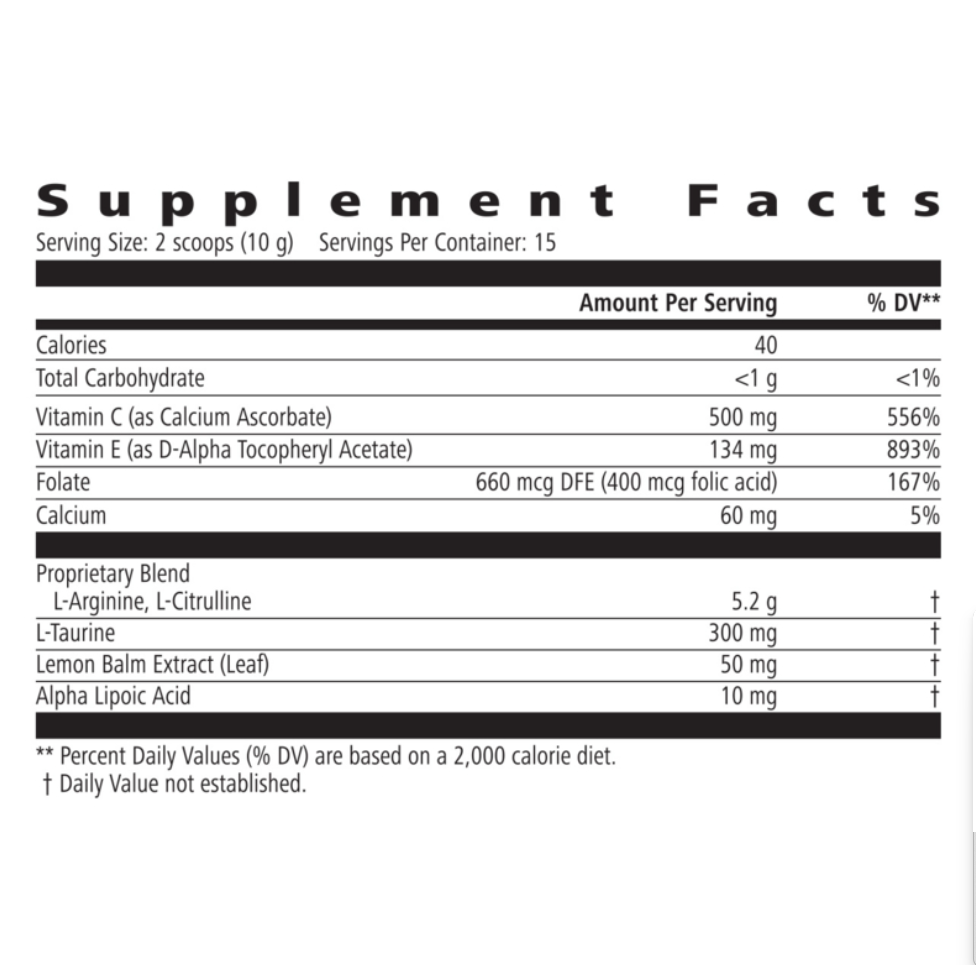 Niteworks® Lemon – Nitric Oxide Nighttime Supplement (15 Servings)