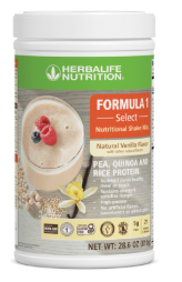 Formula 1 Select (Suitable for Vegans): Natural Vanilla flavor