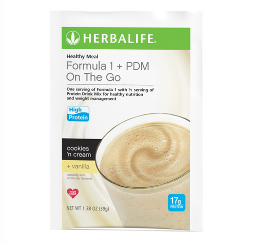 Formula 1 + PDM On The Go: 17g of Protein 7 Packets