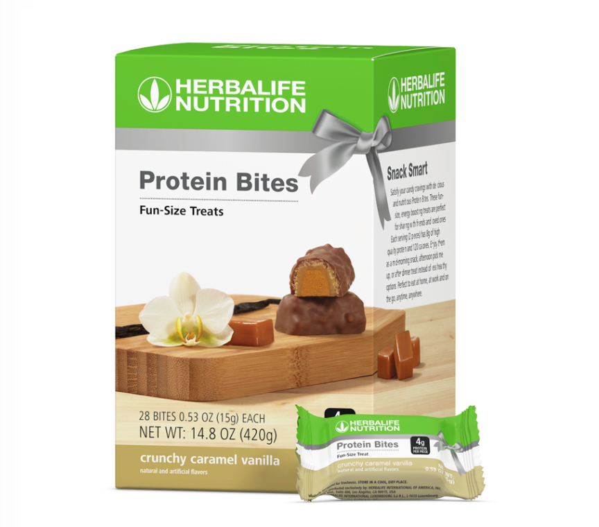 Protein Bites: Crunchy Caramel Vanilla