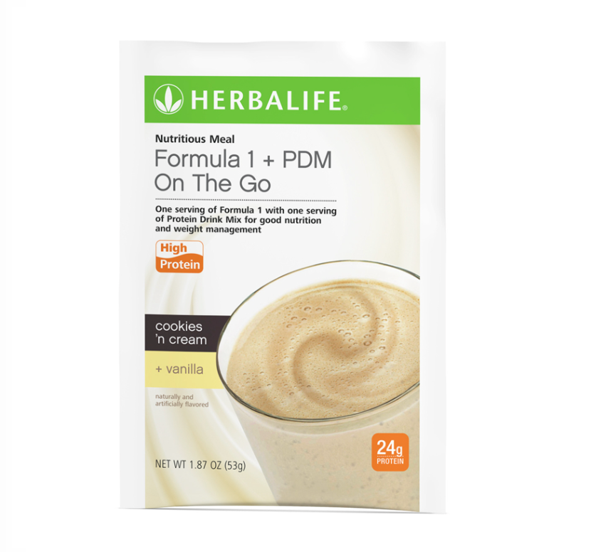 Formula 1 + PDM On The Go: 24g of Protein 7 Packets