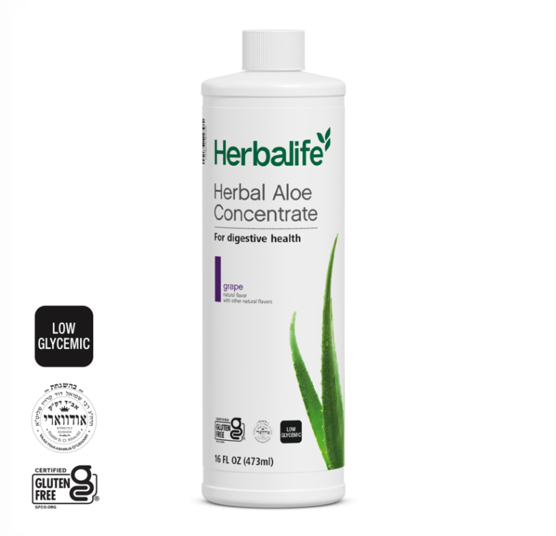 Herbal Aloe Concentrate: Grape Pint