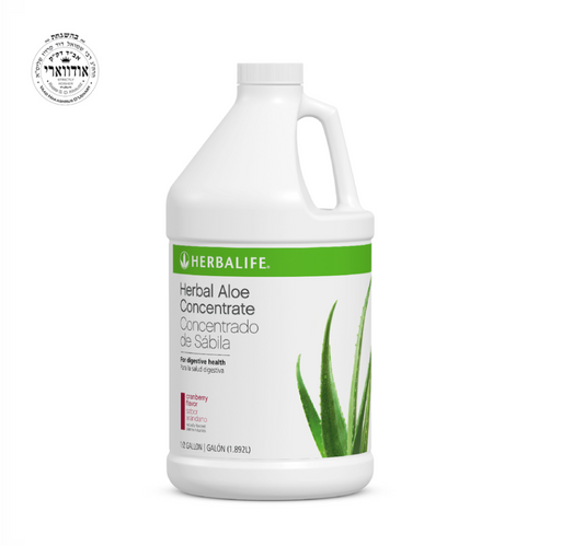 Herbal Aloe Concentrate: Cranberry 1/2 Gallon