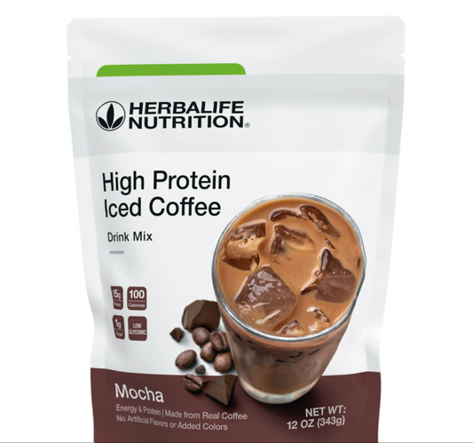 High Protein Iced Coffee: Mocha