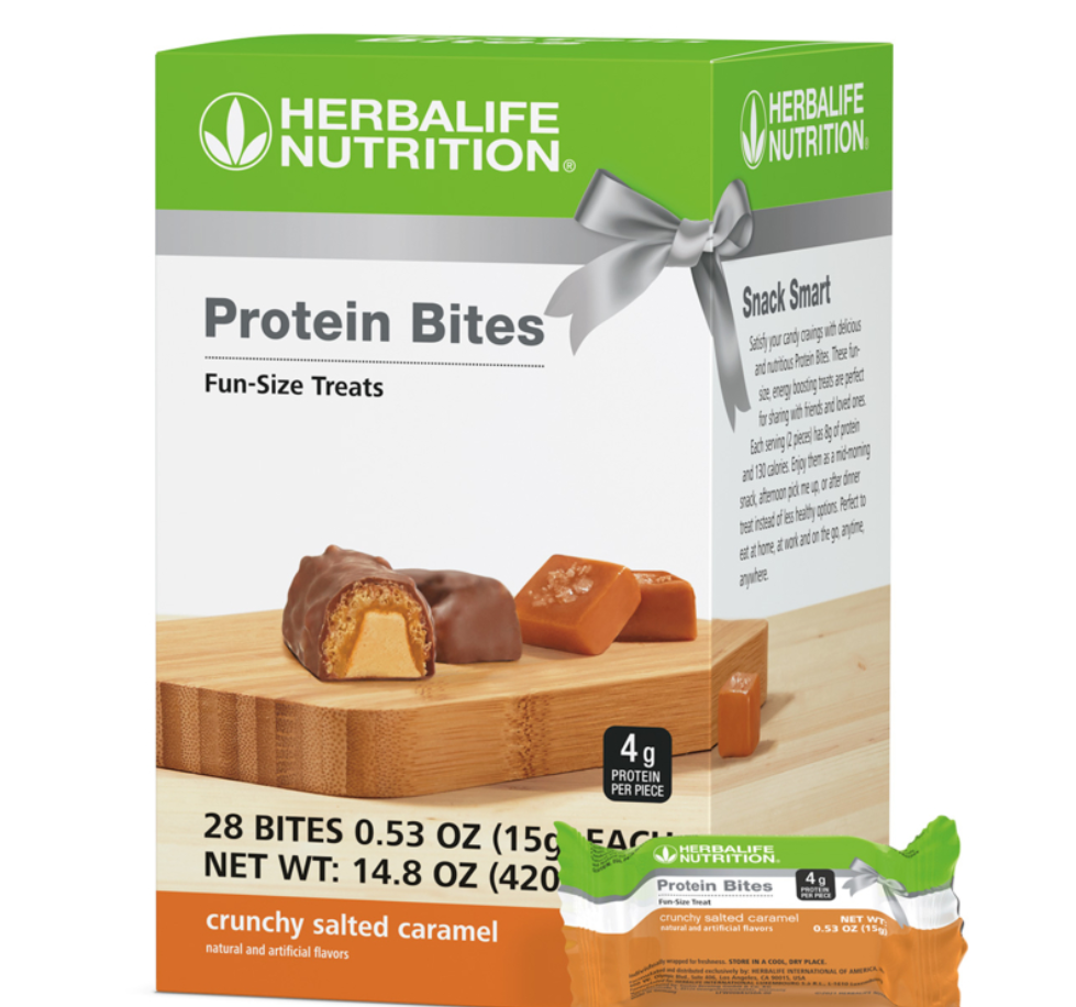 Protein Bites: Crunchy Salted Caramel