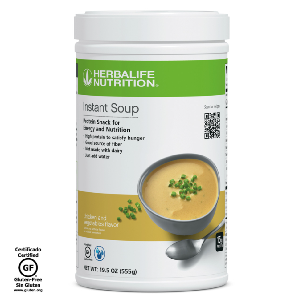 Instant Soup: Chicken and vegetables flavor