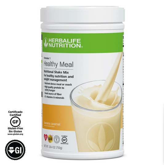 Formula 1 Healthy Meal Nutritional Shake Mix: Banana Caramel 750 g