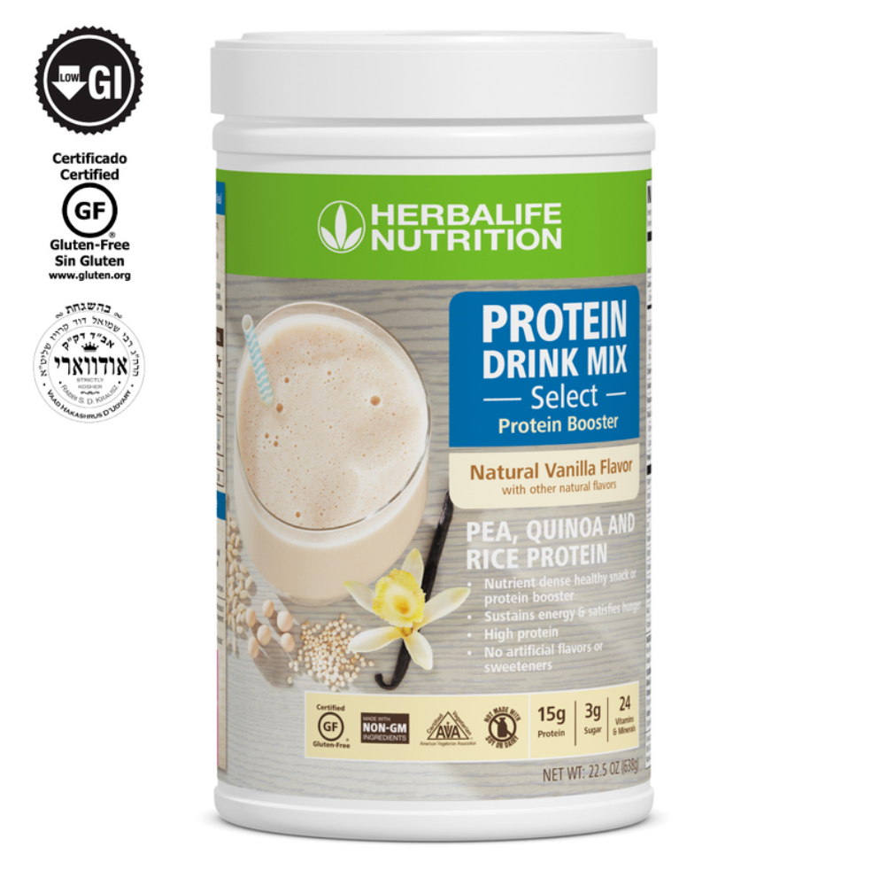 Protein Drink Mix Select: Natural Vanilla flavor