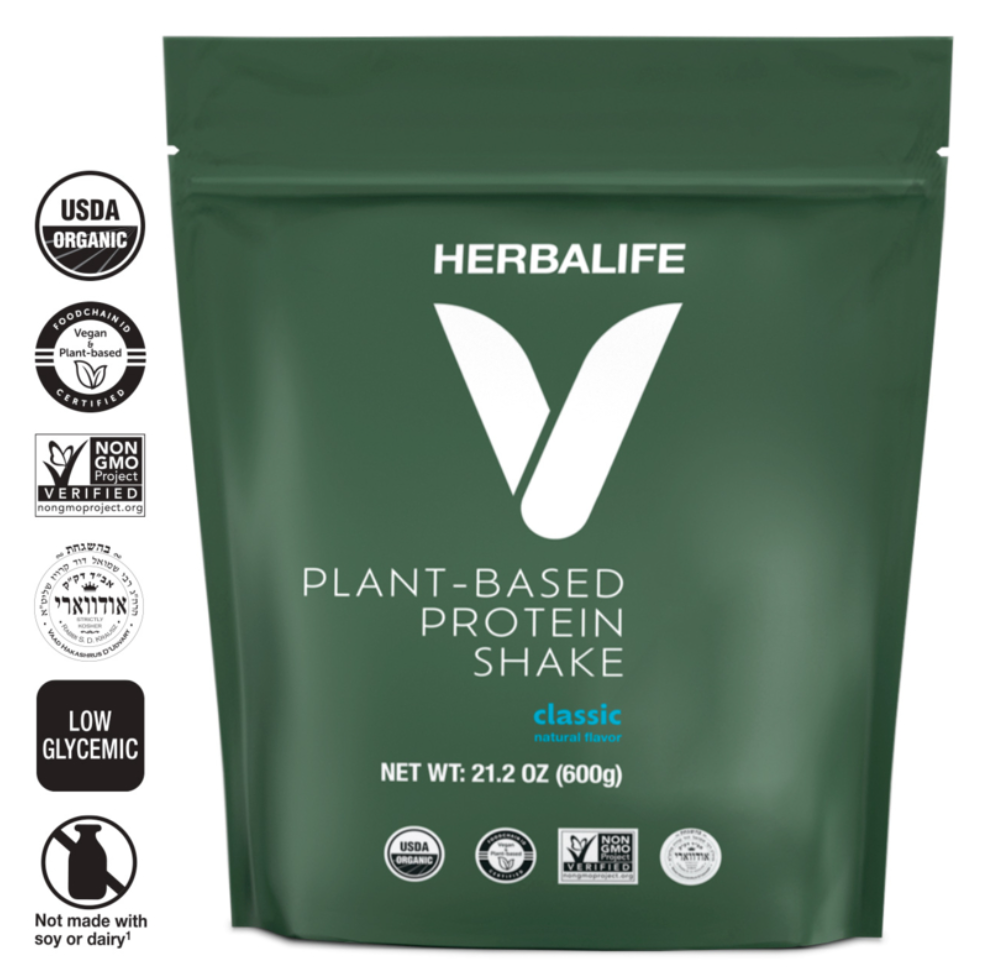 HERBALIFE V Plant-Based Protein Shake: Classic (20 servings)