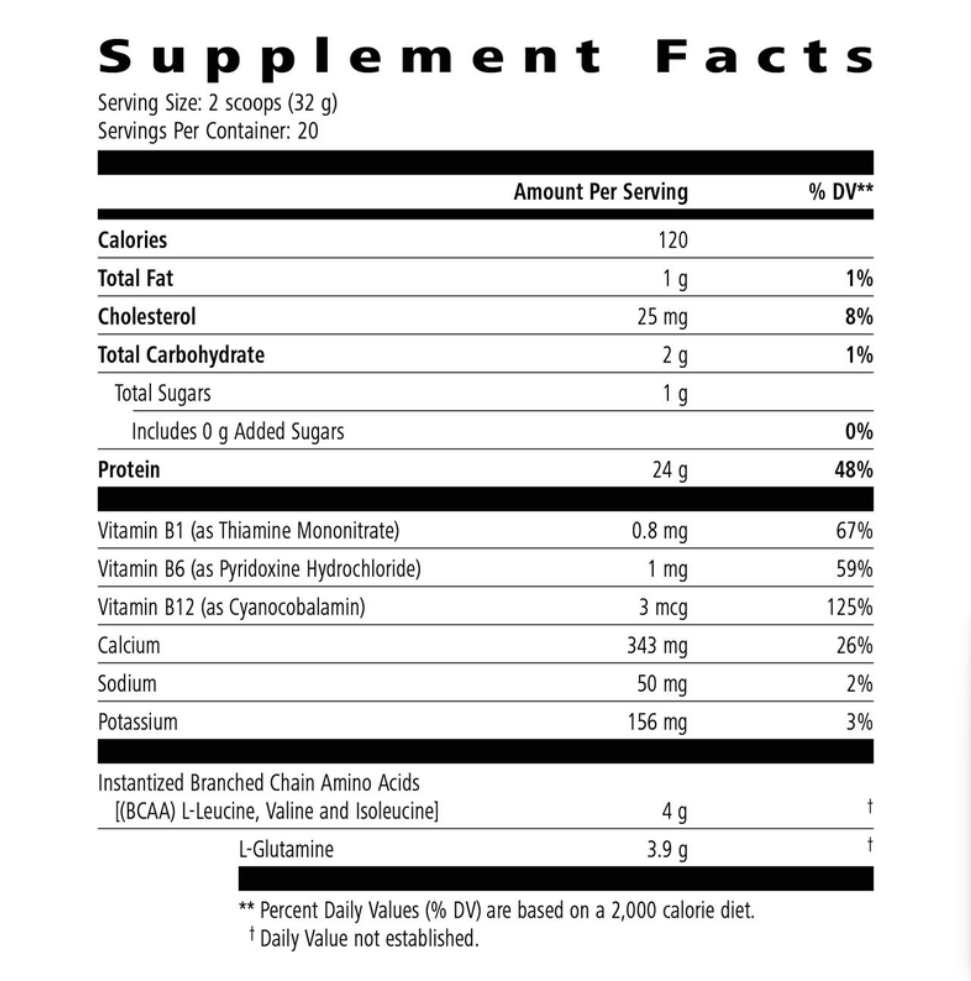 Herbalife24® Enhanced Protein Powder: Natural Flavor