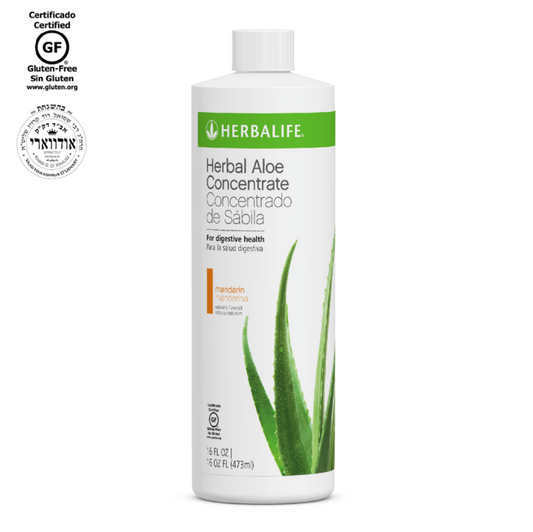 Herbal Aloe Concentrate: Mandarin Pint