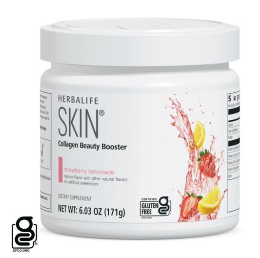 Herbalife SKIN® Collagen Beauty Booster: Strawberry Lemonade Canister 6.03 Oz.