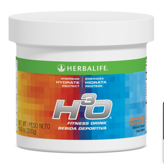 H³O® Fitness Drink Orangeade – Electrolyte Powder 10.6 oz
