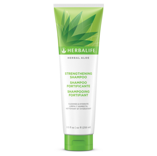 Herbal Aloe Strengthening Shampoo – Aloe Vera Hydrolyzed Wheat Protein
