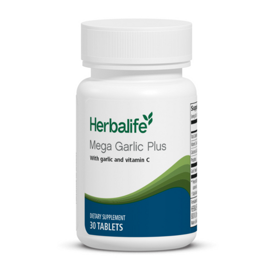 Mega Garlic Plus – Garlic & Vitamin C Supplement (Enteric-Coated Tablet)
