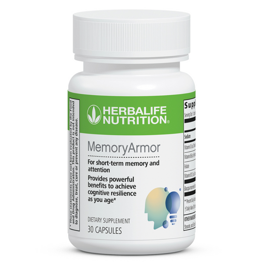 MemoryArmor® – Brain Support Capsules with Bacopa, B-Vitamins & Vitamin D
