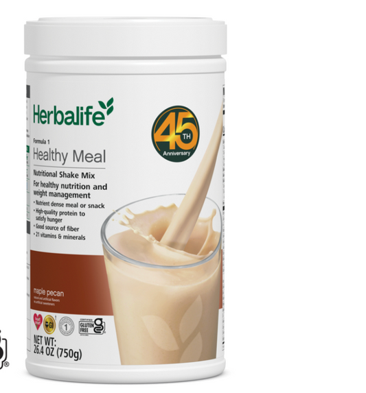 Limited Edition Formula 1 Healthy Meal Nutritional Shake Mix: Maple Pecan 750 g